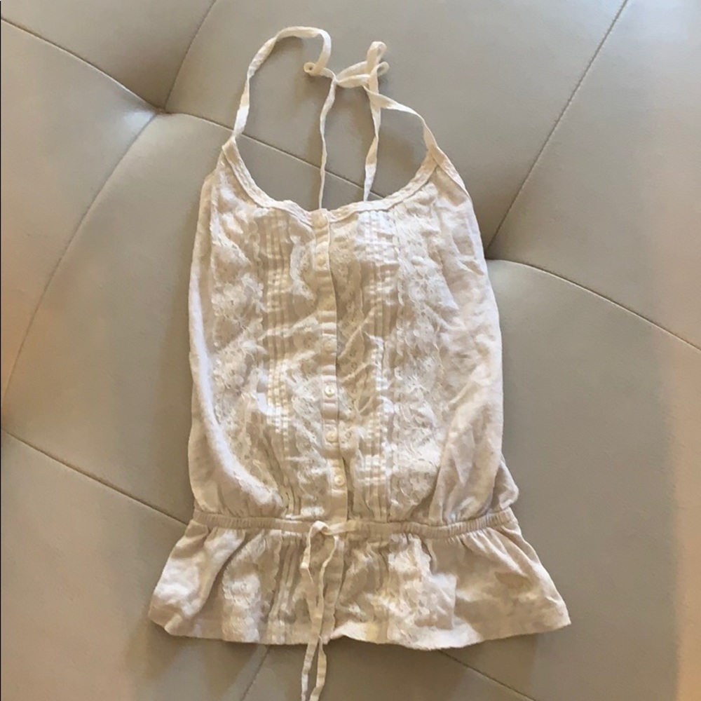 Abercrombie and Fitch cream top